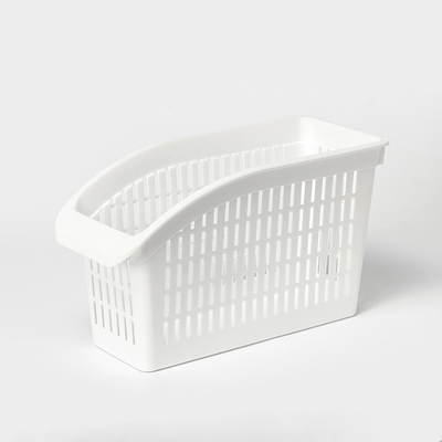 Корзина для хранения IDEA, пластик, 29×13×17 см, белая