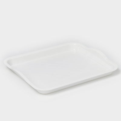 Поднос универсальный IDEA, 25×29 см, пластик, белый