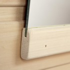 Зеркало для бани и сауны «Классика», 32×25 см, в деревянной раме - Фото 3