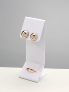 Подставка под серьги и кольцо QF, 4×4×11.5 см, оргстекло 2 мм, белая - Фото 7