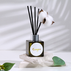 Диффузор ароматический с цветком хлопка «Нежный», 50 мл, сандал, «Богатство Аромата» - Фото 2