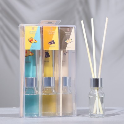 Диффузор ароматический «Богатство Аромата», «персик, шоколад, ваниль», 3 шт. по 10 мл