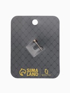 Брошь «Стрекозка» радужная, сине-фиолетовая в золоте - Фото 6