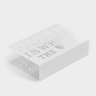 Салфетница Доляна «Дом здесь», 15×4×10 см, цвет белый - Фото 4