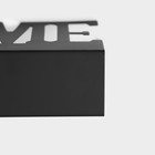 Салфетница Доляна Home, 15×4×10 см, чёрная - Фото 5