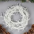 Гирлянда «Нить» 10 м, IP44, белая нить, 100 LED, свечение зелёное, 8 режимов, 220 В - Фото 2