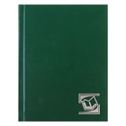Ежедневник недатированный А6, 128 листов, обложка бумвинил Зелёный - Фото 1