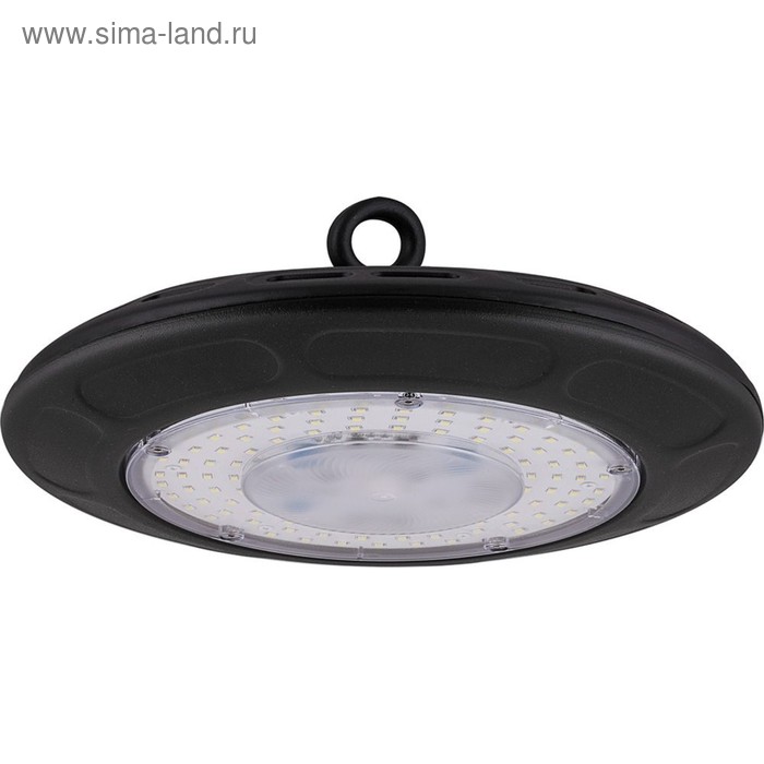 Светильник купольный светодиодный AL1003, 200W, 90°, 6400K, IP44, цвет чёрный - Фото 1
