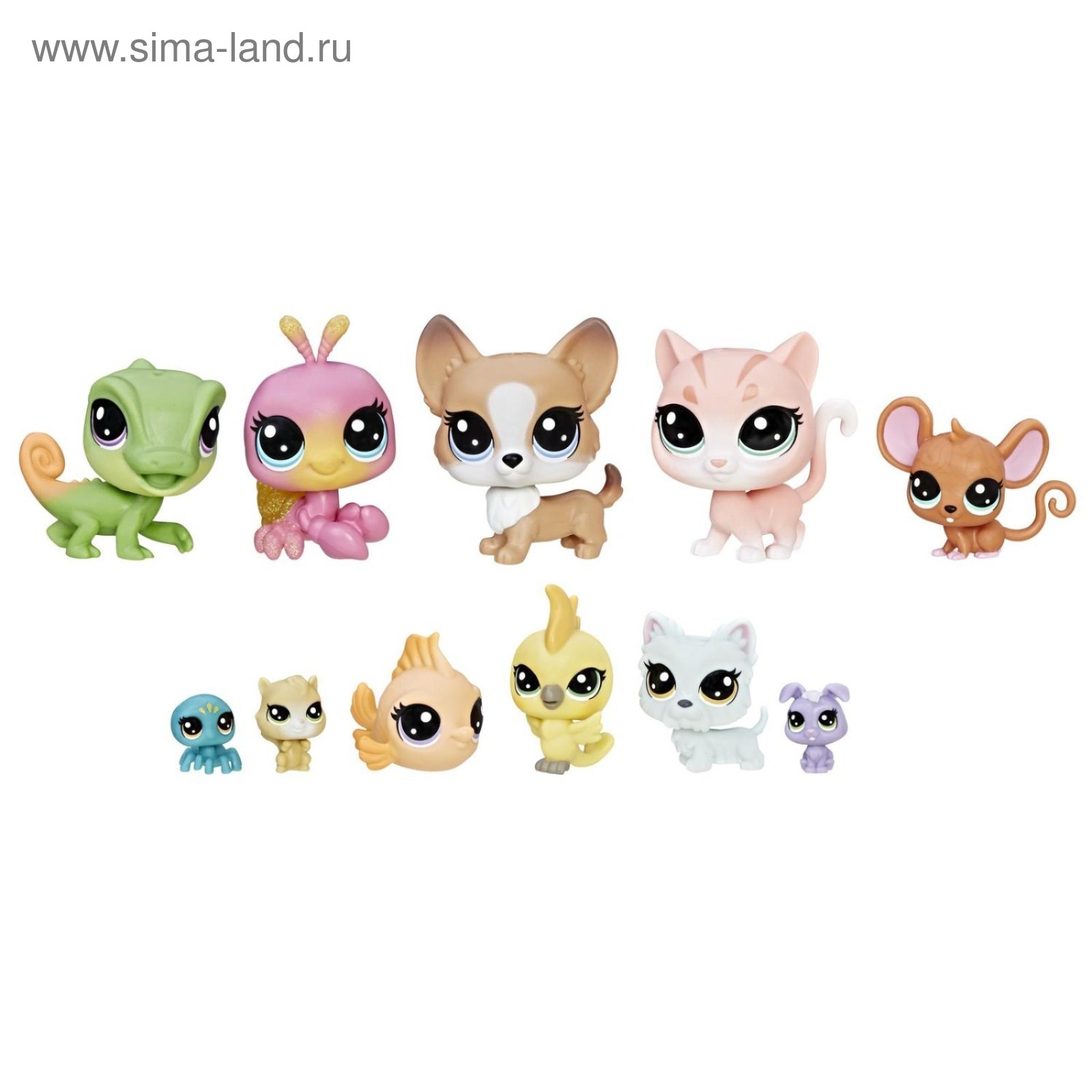 Игровой набор Littlest Pet Shop «Семья петов», МИКС (3391200) - Купить по  цене от 833.00 руб. | Интернет магазин SIMA-LAND.RU