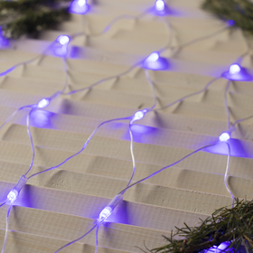 УЦЕНКА Гирлянда «Сеть», 1.6×1.6 м, 144 LED, 220 В, 8 режимов, свечение синее 3943608