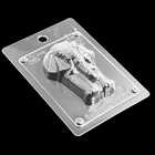 Пластиковая форма для мыла "Слон" 8,5х6х3 см - Фото 3