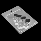 Пластиковая форма для мыла "Ель со звездами" 10х7,5х1,5 см - Фото 3