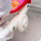 Шезлонг-качалка для новорождённых «Цветы», игровая дуга, съёмные игрушки МИКС - Фото 5