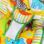Шезлонг - качалка для новорождённых «Африка», игровая дуга, игрушки МИКС - Фото 3