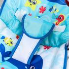 Шезлонг-качалка для новорождённых «Морское приключение», игровая дуга, съёмные игрушки МИКС - Фото 3