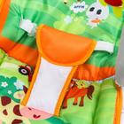 Шезлонг-качалка для новорождённых «Домашние животные», игровая дуга, съёмные игрушки МИКС - Фото 3