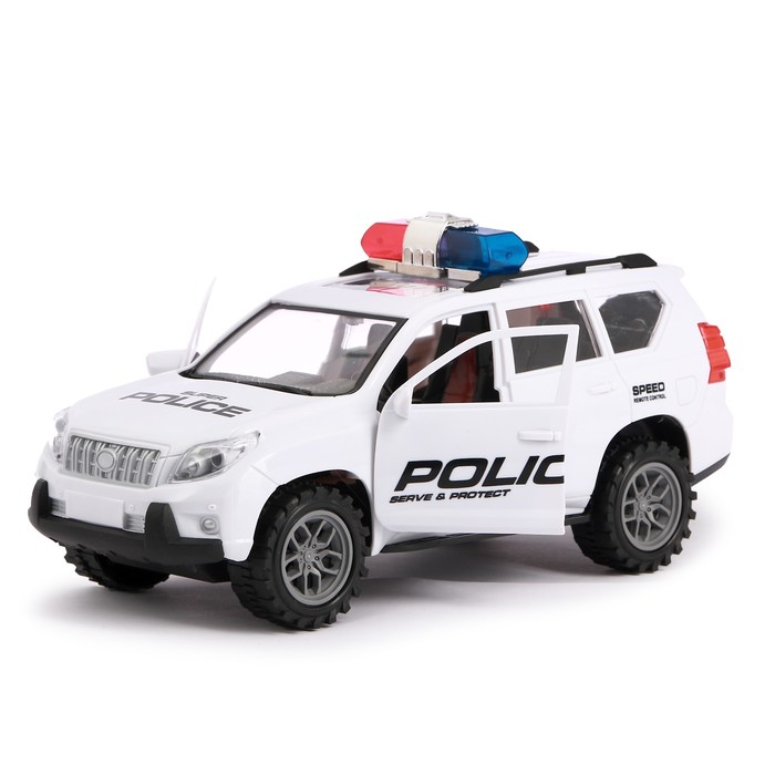 Машина инерционная «Полицейский джип» - фото 1911329020