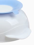 Тарелка на присоске из силикона M&B «Сладкий малыш», в наборе крышка, ложка, голубой - Фото 11