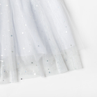 Юбка для девочки "Блеск", рост 110-116 см, цвет серебро - Фото 6