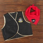 Карнавальный костюм «Пират», жилетка, наглазник, бандана 40×35 см - Фото 3