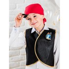 Карнавальный костюм «Пират», жилетка, наглазник, термонаклейка, бандана - Фото 4