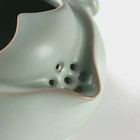 Набор для чайной церемонии керамический «Тясицу», 2 предмета: чайник 200 мл, чашка 100 мл, цвет голубой - Фото 6