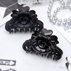 Крабик для волос «Ночка», роза, 6.8 см, матовый и глянец, МИКС - Фото 3