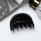 Краб для волос "Классика" цветочный кант овал, 6,2 см, микс - Фото 2