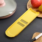 Тёрка для корейской моркови Libra Plast «Эконом», 8.5×27.5×1.5 см, МИКС - Фото 6