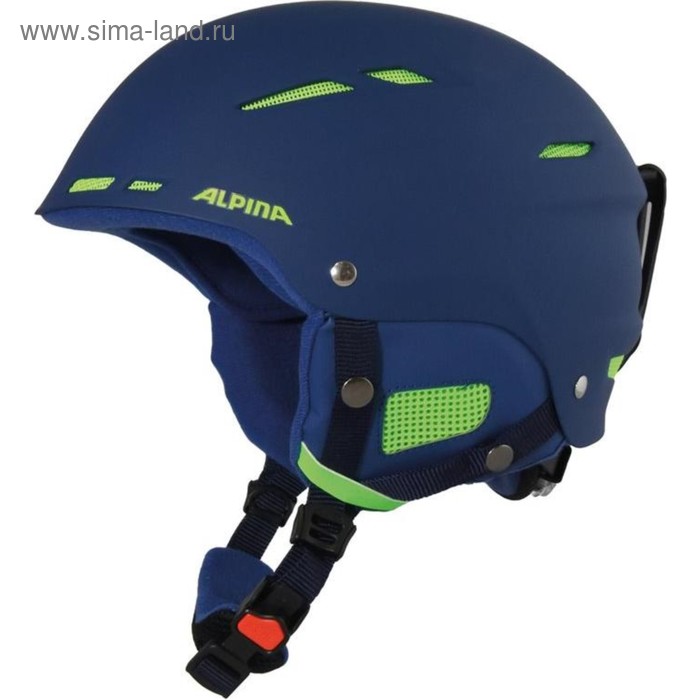 Зимний шлем Alpina 2018-19 BIOM navy matt, обхват 58-62 см - Фото 1