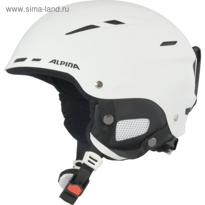 Зимний шлем Alpina 2018-19 BIOM white matt, обхват 58-62 см - Фото 1