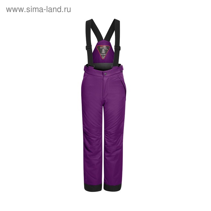 Брюки горнолыжные MAIER 2017-18 Maxi slim dark purple, рост 140 см - Фото 1