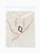 Набор 2 предмета: серьги, колье "Изумление" ветвь, цвет белый в золоте, 42 см - фото 809559223