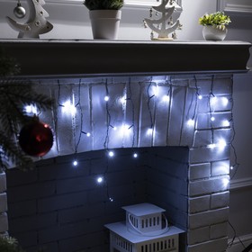 

УЦЕНКА БАХРОМА, Ш:1.8 м, В:0.5 м, Н.Т. LED-48-220V, 8 режимов, БЕЛЫЙ