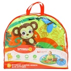 Игровой коврик - сумка для детей Крошка Я «Зверята», 2 в 1, размер 100×100 см, МИКС - Фото 10