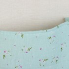 Органайзер подвесной с карманами «Цветочки», 5 отделений, 43×35 см, цвет зелёный - Фото 4