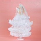 Кукла на подставке «Принцесса», с крыльями, белое платье - Фото 3