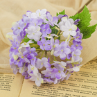 Цветы искусственные "Герань" 8*26 см, бело-сиреневый - Фото 2