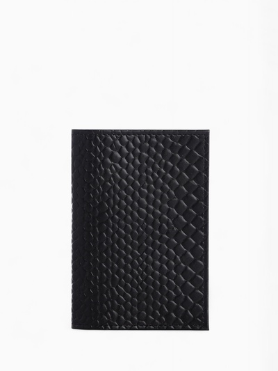 Обложка для паспорта, цвет чёрный