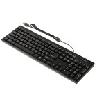 Клавиатура Sven KB-S306, проводная, мембранная, 106 клавиш, USB, чёрная - Фото 1