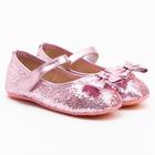 Туфли детские MINAKU, цвет розовый, размер 19 - Фото 1