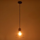 Подвес BayerLux «Кубок» 1×60 Вт Е27 черный 18×18×21 см - Фото 3