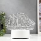 Светильник «Фрегат» LED белый от сети 9.5×15×16 см RISALUX - Фото 2