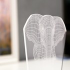 Светильник "Слон" LED белый от сети 9,5х12,5х19см RISALUX - Фото 6