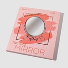 Зеркало настольное, настенное, с увеличением х2, двустороннее, 16.7×20 см, (d=16.2 см), МИКС - Фото 6