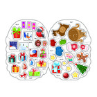 Набор формовых книг с наклейками «Новый год с Дедом Морозом», 3 шт. по 12 стр. - Фото 3