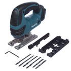 Аккумуляторный лобзик Makita DJV 180 Z, 18 В, 2600 об/м, ход 26 мм, рез 135 мм, БЕЗ АКК И ЗУ   40156 - Фото 5