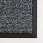 Коврик придверный влаговпитывающий, ребристый, «Стандарт», 50×80 см, цвет серый - Фото 2