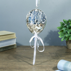 Ночник "Воздушный шар серебро" от бат в компл 9,5х9,5х15 см - Фото 2