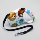 Рулетка "Лапа", 5 м, до 35 кг, принт совы - Фото 4